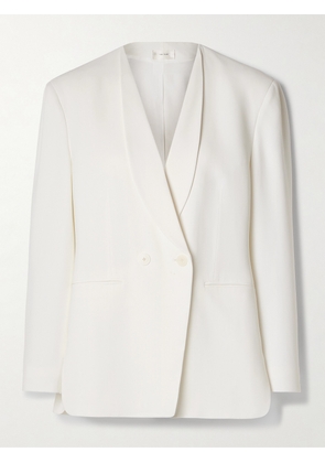 The Row - Alda Double-breasted Cady Blazer - White - US0,US2,US4,US6,US8,US10,US12,US14