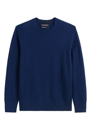 Marc O'Polo ribbed crew-neck sweater - Blue