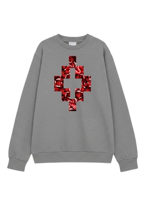 COUNTY OF MILAN crew-neck sweatshirt - Grey