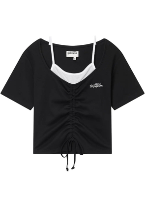 Musium Div. layered T-shirt - Black