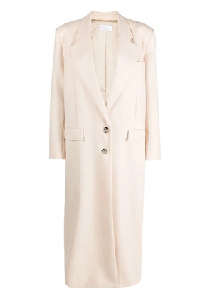 Giuseppe Di Morabito long wool coat - Neutrals