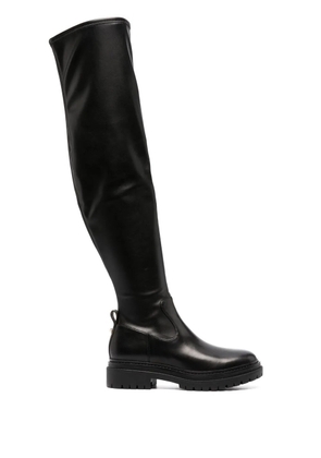 Michael Michael Kors zip-up knee-length boots - Black