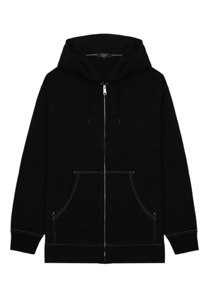 Comme des Garçons Homme contrast-stitching hoodie - Black