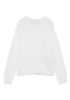 Eleventy round-neck wool sweater - White