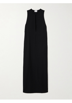 BEARE PARK - Wool-crepe Maxi Dress - Black - UK 6,UK 8,UK 10,UK 12,UK 14,UK 16