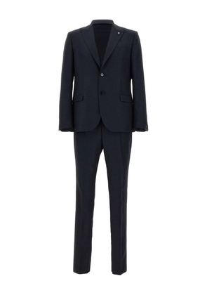 Manuel Ritz single-breasted suit - Blue