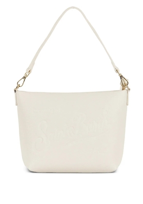 MC2 Saint Barth Aline grain-leather shoulder bag - Neutrals