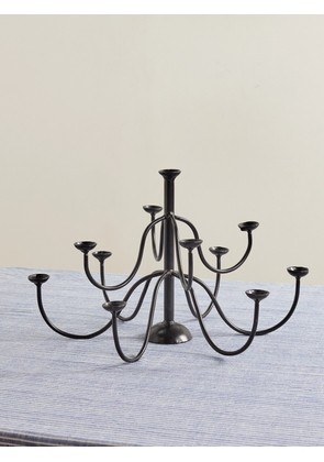 Gohar World - Wrought Iron Egg Chandelier - Black - One size