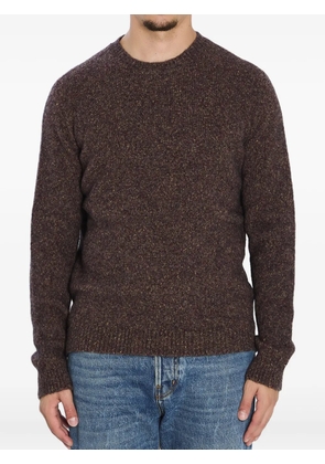 Roberto Collina knitted crew-neck sweater - Brown