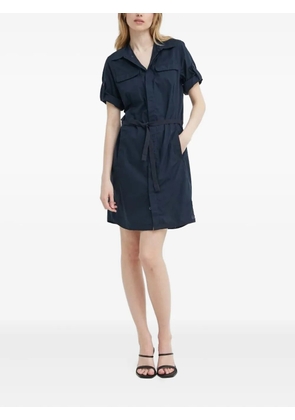 G-Star RAW belted shirt mini day dress - Blue