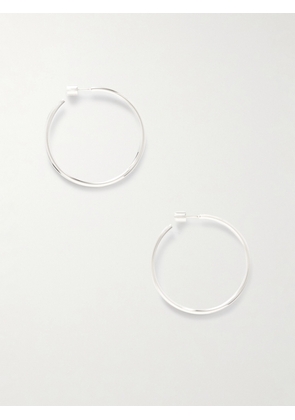 Jennifer Fisher - Thread Baby Silver-tone Hoop Earrings - One size