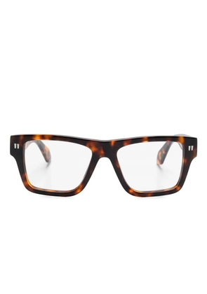 Off-White Eyewear Style 75 glasses - Brown