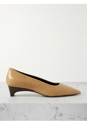 NEOUS - Taika Lizard-effect Leather Pumps - Neutrals - IT36,IT36.5,IT37,IT37.5,IT38,IT38.5,IT39,IT39.5,IT40,IT40.5,IT41