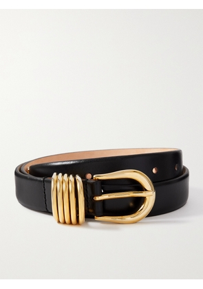 Déhanche - Hollyhock Leather Belt - Black - x small,small,medium,large,x large