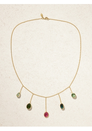 Pippa Small - Iris 18-karat Gold Tourmaline Necklace - Multi - One size