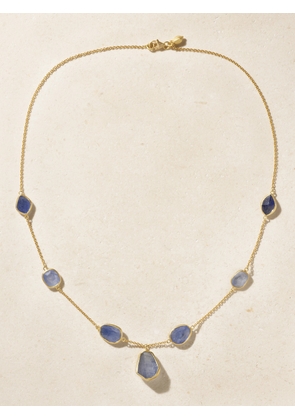 Pippa Small - 18-karat Gold Sapphire Necklace - Blue - One size