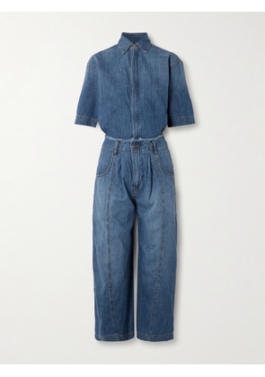 Rivet Utility - New Yorker Denim Jumpsuit - Blue - x small,small,medium,large,x large