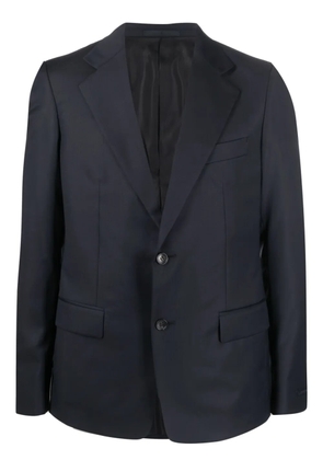 Lanvin notched-lapels single-breasted blazer - Blue