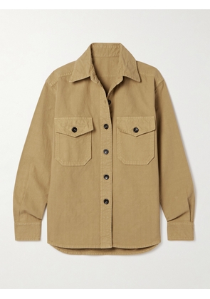 FORTELA - Cotton Shirt - Brown - x small,small,medium,large