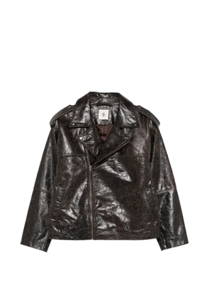 The Garment Margo epaulettes zip jacket - Brown