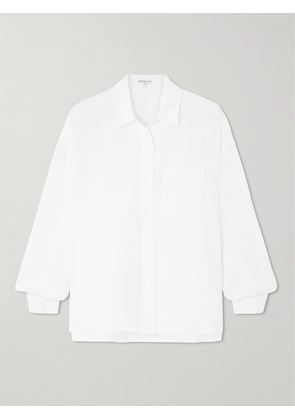 James Perse - Linen Shirt - White - 01,2,3,4