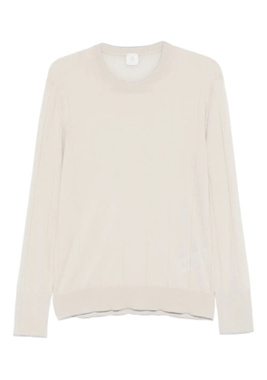Eleventy crew-neck sweater - Neutrals