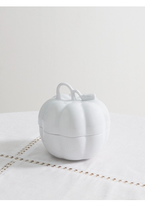 Gohar World - Pumpkin Porcelain Tureen - White - One size