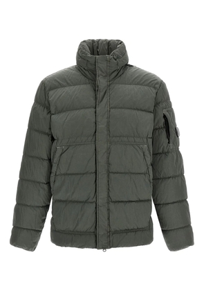 C.P. Company goose-feather padded quilted jacket - Grey