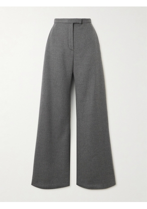 Loro Piana - Cashmere Flared Pants - Gray - IT36,IT38,IT40,IT42,IT44,IT46,IT48,IT50