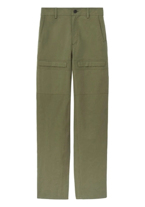 Proenza Schouler White Label mid-rise cotton cargo pants - Green