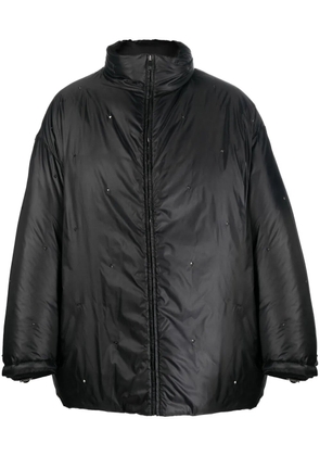 Valentino Garavani reversible Rockstud puffer jacket - Black