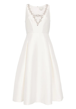 Sachin & Babi Millie mikado midi dress - White