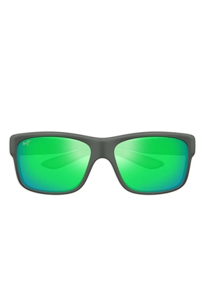 Maui Jim Southern Cross rectangle sunglasses - Green