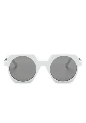 VAVA Eyewear geometric-frame sunglasses - White