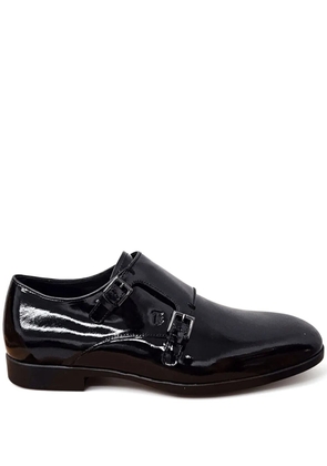 Tod's buckled formal monk shoes - Black