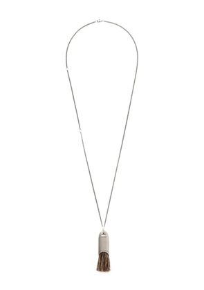 LEMAIRE Personal Brush necklace - Silver