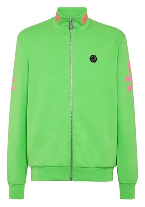 Philipp Plein embroidered bomber jacket - Green