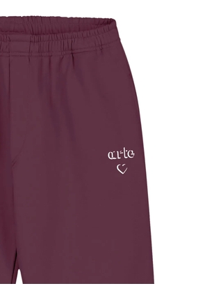 Arte Antwerp logo-detail track pants - Red
