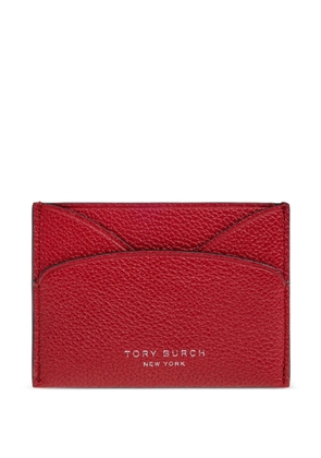 Tory Burch Romy leather card holder - Red