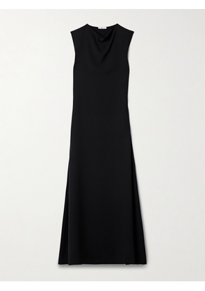 The Row - Loic Silk-crepe Maxi Dress - Black - x small,small,medium,large
