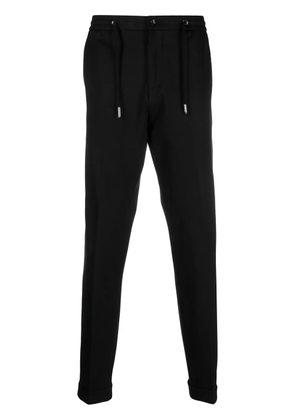 Billionaire embroidered-logo jogging trousers - Black