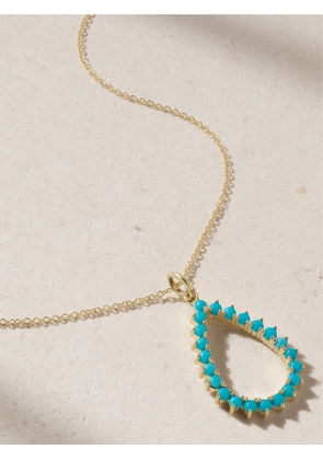 Jennifer Meyer - 18-karat Gold Turquoise Necklace - One size