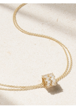 Suzanne Kalan - 18-karat Gold Diamond Necklace - One size