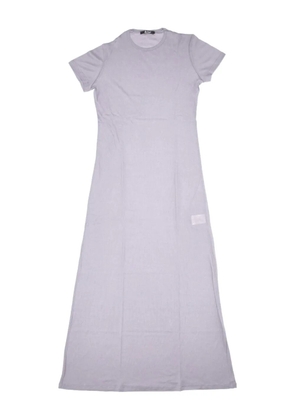 LA ROSE crew-neck midi dress - Grey