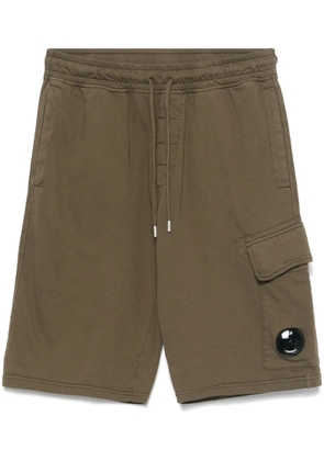 C.P. Company Lens-detailed track shorts - Green