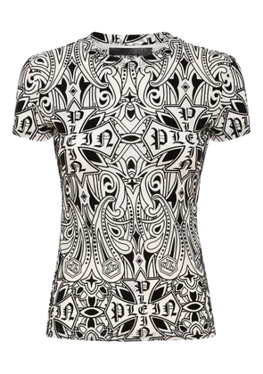 Philipp Plein Gothic Plein T-shirt - White