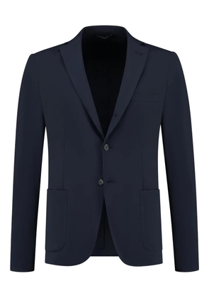 Doriani Cashmere single-breasted blazer - Blue