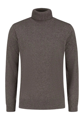 Doriani Cashmere roll-neck sweater - Brown