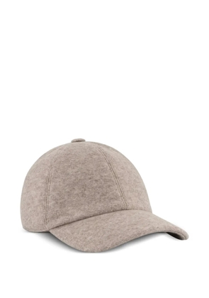 Fedeli logo-plaque cap - Neutrals