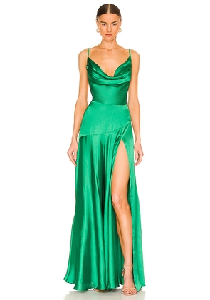 Bronx and Banco Leo Gown in Green. Size L. Also in M, S, XS.